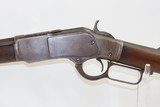 PERIOD CHOPPED Antique WINCHESTER Model 1873 Lever Action 44-40 SHORT RIFLE - 4 of 20