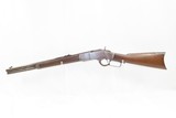 PERIOD CHOPPED Antique WINCHESTER Model 1873 Lever Action 44-40 SHORT RIFLE - 2 of 20