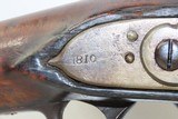 Antique U.S. SPRINGFIELD ARMORY Model 1795 Flintlock WAR of 1812 Era MUSKET Early US Military Musket with “1810” Dated Lock & “1811” Buttplate - 7 of 24