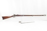 CIVIL WAR Antique U.S. TRENTON, NEW JERSEY Contract Model 1861 Rifle-Musket TRENTON LOCOMOTIVE & MACHINE Co. Rifle w/ BAYONET - 21 of 24