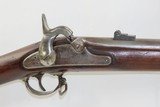 CIVIL WAR Antique U.S. TRENTON, NEW JERSEY Contract Model 1861 Rifle-Musket TRENTON LOCOMOTIVE & MACHINE Co. Rifle w/ BAYONET - 5 of 24