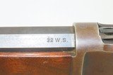 1907 mfr. WINCHESTER Model 1894 .32 W.S. RIFLE 26 Inch Octagonal Barrel C&R Classic Lever Action Rifle with Cartridge Specific Rear Sight - 6 of 22