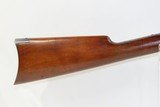 WINCHESTER 1890 PUMP Action TAKEDOWN Rifle in SCARCE .22 Winchester Rimfire Turn of the Century Easy Takedown Rifle - 20 of 24