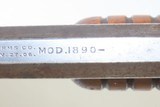 WINCHESTER 1890 PUMP Action TAKEDOWN Rifle in SCARCE .22 Winchester Rimfire Turn of the Century Easy Takedown Rifle - 14 of 24