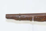 LARGE 1821 Dated Antique SPANISH MIQUELET .74 Caliber FLINTLOCK Belt Pistol
Miquelet Flintlock with DEEP RELIEF CARVED STOCK - 19 of 20
