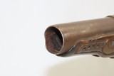 LARGE 1821 Dated Antique SPANISH MIQUELET .74 Caliber FLINTLOCK Belt Pistol
Miquelet Flintlock with DEEP RELIEF CARVED STOCK - 20 of 20