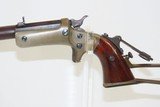 RARE Antique J. STEVENS VERNIER New Model .22 S, L, LR Rimfire POCKET Rifle 1 of 1,500 Produced; With Shoulder Stock! - 4 of 19