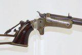 RARE Antique J. STEVENS VERNIER New Model .22 S, L, LR Rimfire POCKET Rifle 1 of 1,500 Produced; With Shoulder Stock! - 18 of 19