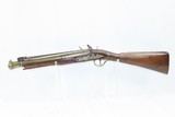 SNAP BAYONET 1810s Antique BRASS BARRELED British Flintlock BLUNDERBUSS
200+ Year Old Close Range Weapon! - 13 of 19