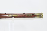 SNAP BAYONET 1810s Antique BRASS BARRELED British Flintlock BLUNDERBUSS
200+ Year Old Close Range Weapon! - 9 of 19