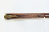 SNAP BAYONET 1810s Antique BRASS BARRELED British Flintlock BLUNDERBUSS
200+ Year Old Close Range Weapon! - 10 of 19