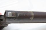 Scarce REMINGTON TYPE I 2nd Variant .41 Cal. Rimfire DOUBLE DERINGER Pistol ENGRAVED Transitional Over/Under Hideout Pistol - 13 of 18