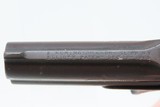 Scarce REMINGTON TYPE I 2nd Variant .41 Cal. Rimfire DOUBLE DERINGER Pistol ENGRAVED Transitional Over/Under Hideout Pistol - 8 of 18
