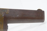 ENGRAVED Antique MOORE’S PATENT FIREARMS Co. Number 1 .41 Caliber DERINGERRARE, Fine & Beautifully Engraved CIVIL WAR Era Pistol - 14 of 14