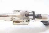 Antique SMITH & WESSON 2nd Model .38 Cal. Double Action TOP BREAK RevolverClassic Self Defense Revolver with Hard Rubber Grips! - 7 of 19