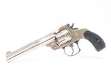Antique SMITH & WESSON 2nd Model .38 Cal. Double Action TOP BREAK RevolverClassic Self Defense Revolver with Hard Rubber Grips! - 2 of 19