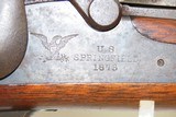 INDIAN WARS Antique SPRINGFIELD Model 1879 Breech Loading TRAPDOOR RifleIn the Original 45-70 GOVT with BAYONET - 6 of 21