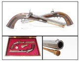 Antique Brace of ENGRAVED French LEPAGE-MOUTIER Target/Dueling Pistols .54
Famed French Gunmaking Family Percussion Pistols - 1 of 25