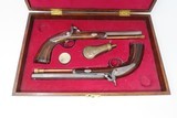 Antique Brace of ENGRAVED French LEPAGE-MOUTIER Target/Dueling Pistols .54
Famed French Gunmaking Family Percussion Pistols - 2 of 25
