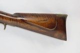 VA Long Rifle with 1809 Richmond VIRGINIA MANUFACTORY Lock CONFEDERATE .50
.50 Caliber, Octagonal Barrel, Double Set Triggers - 15 of 19