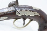 SAN FRANCISCO Antique A.J. PLATE Retailer HENRY DERINGER Percussion Pistol1 of 964 Made for San Fran’s Most Famous 19th Century Arms Dealer - 14 of 15