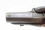 SAN FRANCISCO Antique A.J. PLATE Retailer HENRY DERINGER Percussion Pistol1 of 964 Made for San Fran’s Most Famous 19th Century Arms Dealer - 11 of 15
