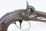 SAN FRANCISCO Antique A.J. PLATE Retailer HENRY DERINGER Percussion Pistol1 of 964 Made for San Fran’s Most Famous 19th Century Arms Dealer - 4 of 15
