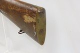 BELGIAN Antique 1840s Short BRASS BARRELED BLUNDERBUSS Coach Pirate NavalDevastating Close Range Weapon! - 19 of 19