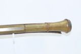 BELGIAN Antique 1840s Short BRASS BARRELED BLUNDERBUSS Coach Pirate NavalDevastating Close Range Weapon! - 13 of 19