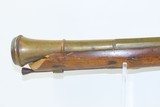 BELGIAN Antique 1840s Short BRASS BARRELED BLUNDERBUSS Coach Pirate NavalDevastating Close Range Weapon! - 17 of 19