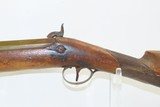 BELGIAN Antique 1840s Short BRASS BARRELED BLUNDERBUSS Coach Pirate NavalDevastating Close Range Weapon! - 16 of 19