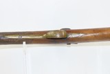 BELGIAN Antique 1840s Short BRASS BARRELED BLUNDERBUSS Coach Pirate NavalDevastating Close Range Weapon! - 7 of 19