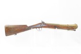 BELGIAN Antique 1840s Short BRASS BARRELED BLUNDERBUSS Coach Pirate NavalDevastating Close Range Weapon! - 2 of 19