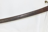 Early-1800s Antique EAGLE POMMEL Militia CAVALRY Sabre SCABBARD Ivory Grip
War of 1812 Vintage Saber - 11 of 12