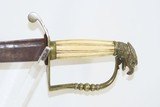 Early-1800s Antique EAGLE POMMEL Militia CAVALRY Sabre SCABBARD Ivory Grip
War of 1812 Vintage Saber - 10 of 12