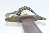 Early-1800s Antique EAGLE POMMEL Militia CAVALRY Sabre SCABBARD Ivory Grip
War of 1812 Vintage Saber - 6 of 12