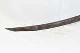Early-1800s Antique EAGLE POMMEL Militia CAVALRY Sabre SCABBARD Ivory Grip
War of 1812 Vintage Saber - 12 of 12