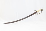 Early-1800s Antique EAGLE POMMEL Militia CAVALRY Sabre SCABBARD Ivory Grip
War of 1812 Vintage Saber - 9 of 12