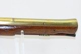 1700s British Antique BRASS BARRELED London Proofed FLINTLOCK BLUNDERBUSS
With Early American Symbolism! - 5 of 19