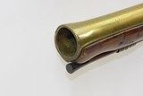 1700s British Antique BRASS BARRELED London Proofed FLINTLOCK BLUNDERBUSS
With Early American Symbolism! - 18 of 19