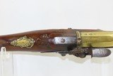 1700s British Antique BRASS BARRELED London Proofed FLINTLOCK BLUNDERBUSS
With Early American Symbolism! - 10 of 19