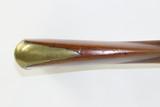 1700s British Antique BRASS BARRELED London Proofed FLINTLOCK BLUNDERBUSS
With Early American Symbolism! - 9 of 19