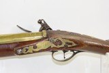 1700s British Antique BRASS BARRELED London Proofed FLINTLOCK BLUNDERBUSS
With Early American Symbolism! - 16 of 19