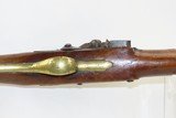 1700s British Antique BRASS BARRELED London Proofed FLINTLOCK BLUNDERBUSS
With Early American Symbolism! - 7 of 19