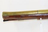 1700s British Antique BRASS BARRELED London Proofed FLINTLOCK BLUNDERBUSS
With Early American Symbolism! - 17 of 19