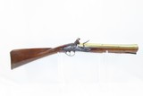 1700s British Antique BRASS BARRELED London Proofed FLINTLOCK BLUNDERBUSS
With Early American Symbolism! - 2 of 19
