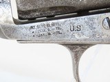 Antique COLT ARTILLERY U.S. Model SINGLE ACTION ARMY .45 Caliber Revolver - 5 of 22