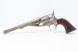 Antiqued Replica CIVIL WAR & WILD WEST COLT 1861 U.S.N. Conversion Revolver .38 Colt Navy Open Top 6-Shooter - 2 of 20
