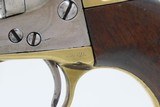 Antiqued Replica CIVIL WAR & WILD WEST COLT 1861 U.S.N. Conversion Revolver .38 Colt Navy Open Top 6-Shooter - 7 of 20