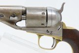 Antiqued Replica CIVIL WAR & WILD WEST COLT 1861 U.S.N. Conversion Revolver .38 Colt Navy Open Top 6-Shooter - 4 of 20
